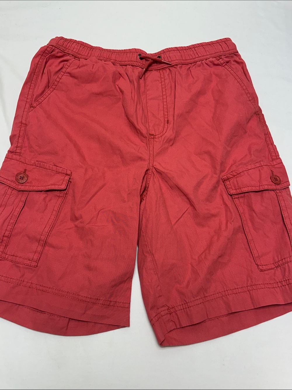 Ruff Hewn Coral Cargo Shorts for Kids